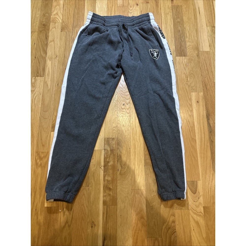 NFL TEAM‎ APPAREL LAS VEGAS RAIDERS YOUTH JOGGER SWEATPANTS SIZE 10-12